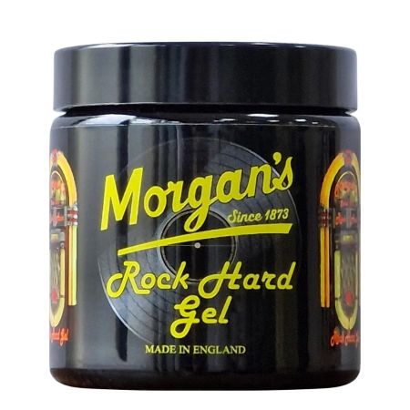 Gel pentru fixarea parului Rock Hard, 120 ml, Morgan's