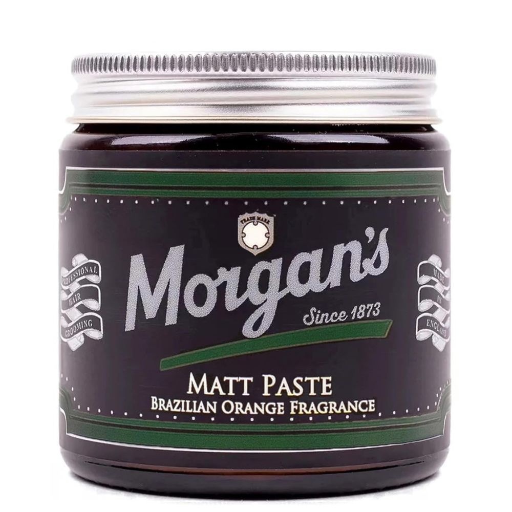 Ceara pentru par, Matte Paste Brazilian Orange, 120 ml, Morgan's