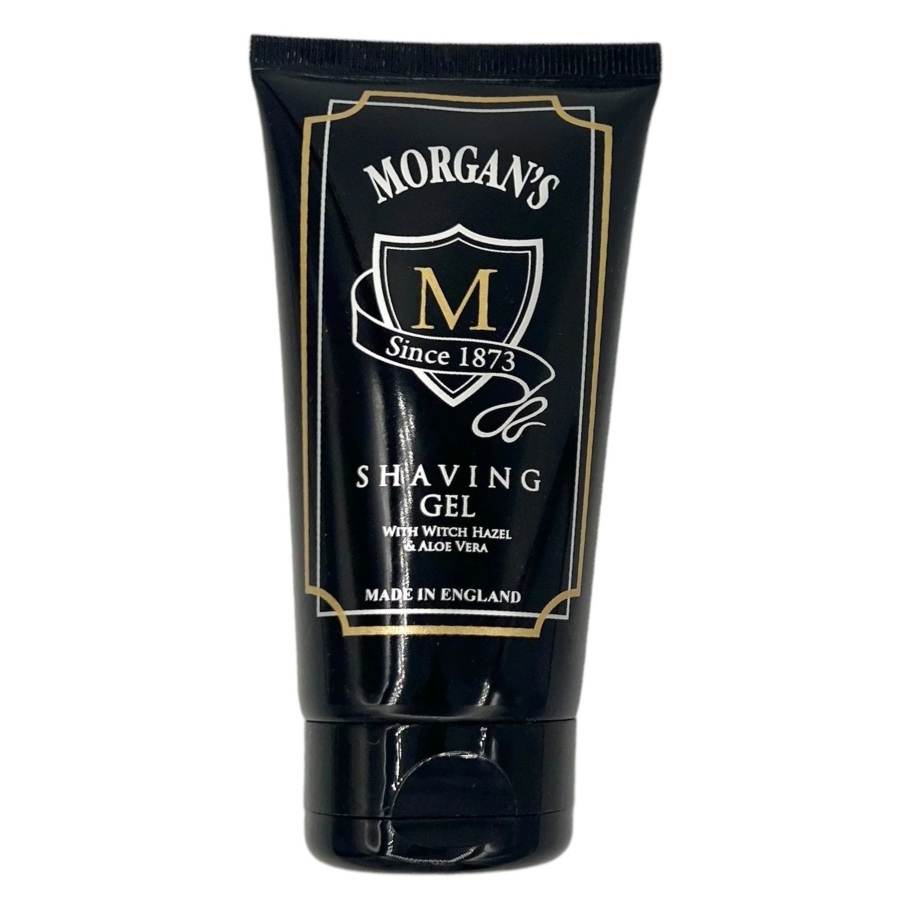 Gel pentru ras cu hamamelis si aloe vera, 150 ml, Morgan's