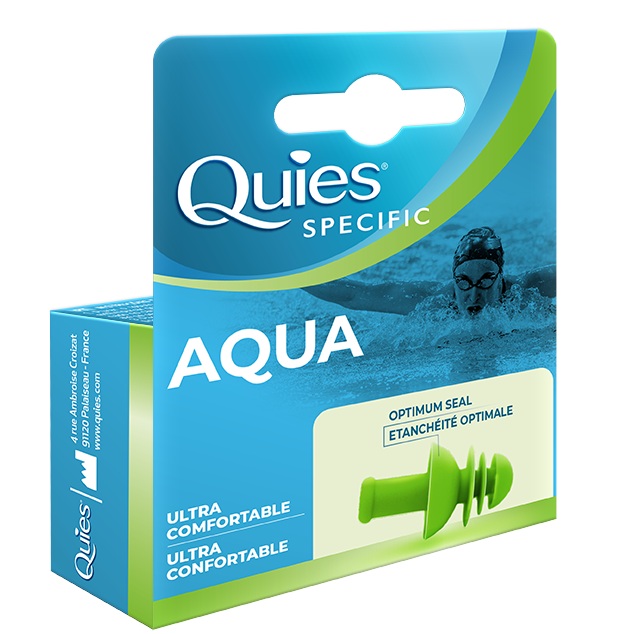Dopuri de inot pentru adulti Aqua, 1 pereche, Quies