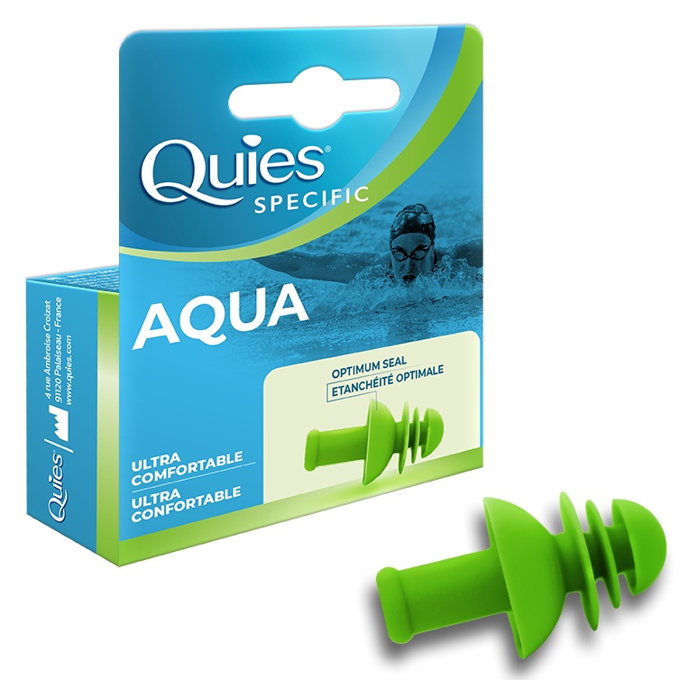 Dopuri pentru innot adulti Aqua, 1 pereche, Quies
