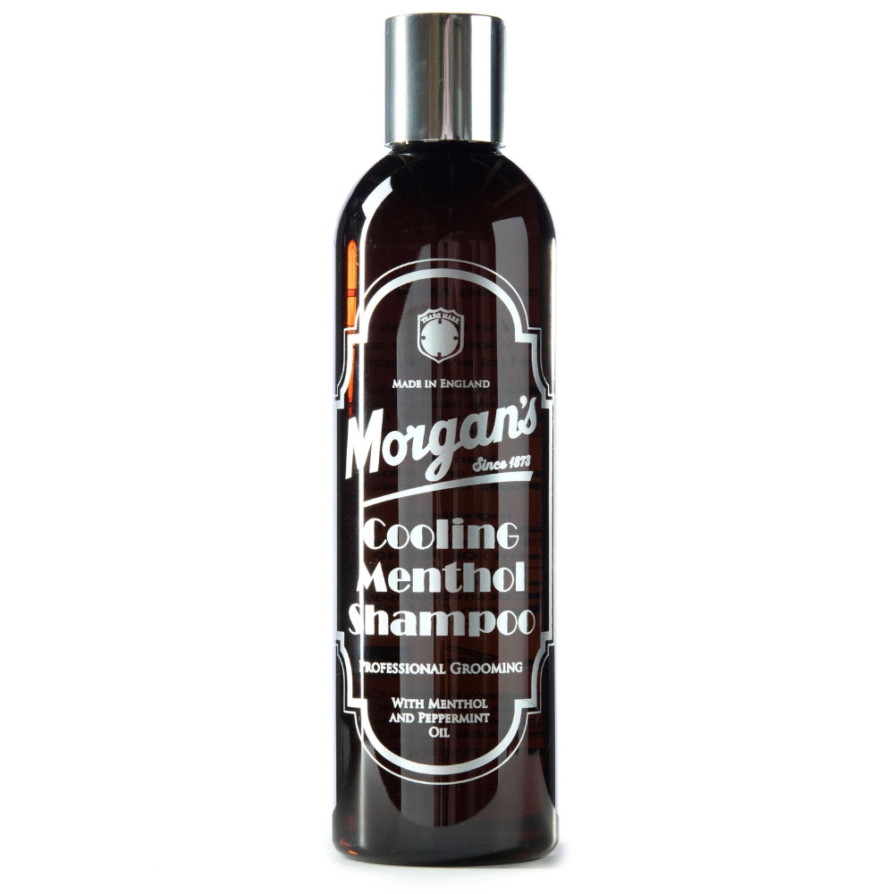 Sampon cu menta Cooling Menthol Professional Grooming, 250 ml, Morgan's