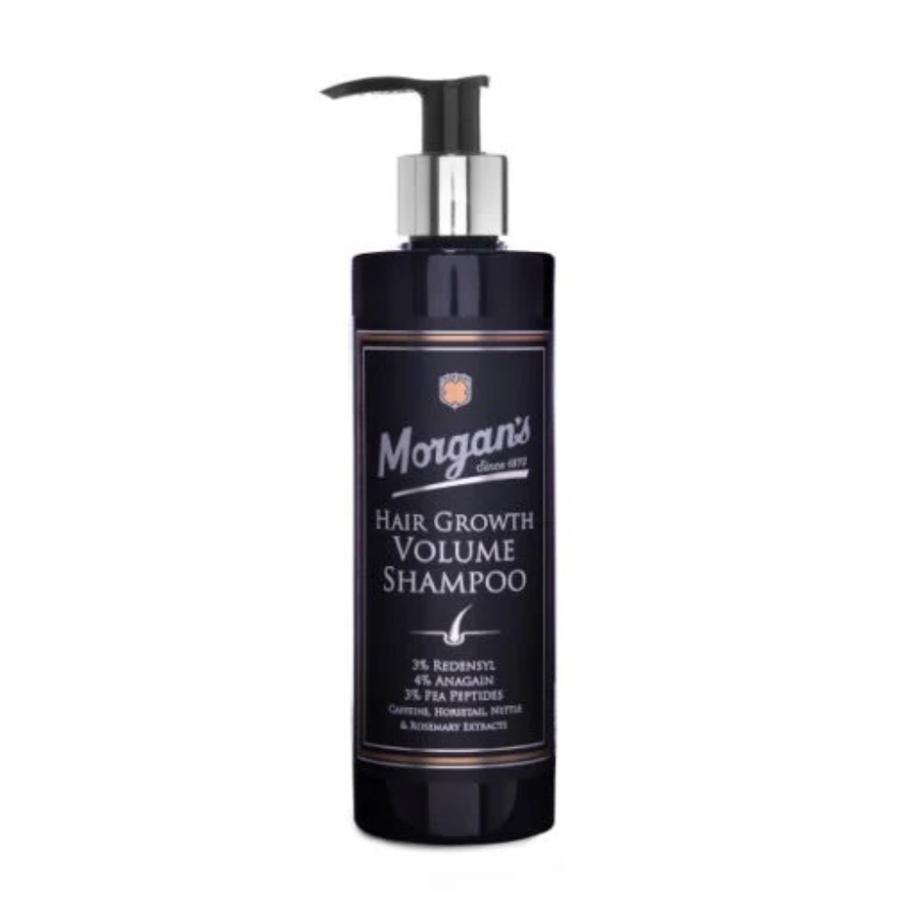 Sampon pentru volum, regenerarea si anticaderea parului Hair Growth, 250 ml, Morgan's
