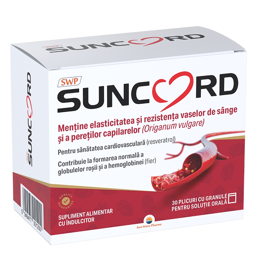 Suncord, 30 plicuri, Sun Wave Pharma