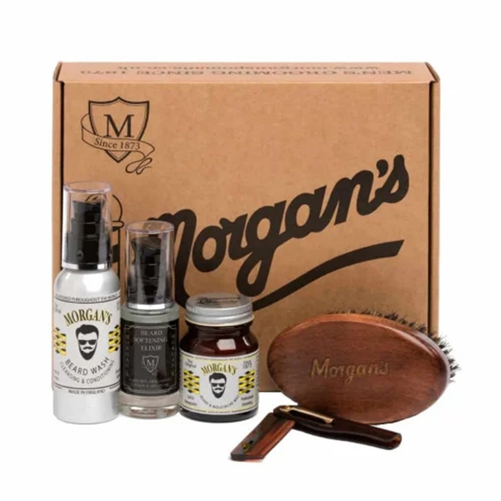 Set pentru ingrijire barba, 5 produse, Morgan's