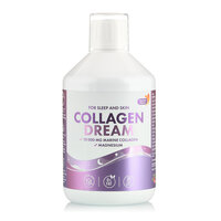 Colagen Marin Lichid Hidrolizat tip 1 & 3 10.000 mg + Magneziu 150 mg + Triptofan 500 mg, 500 ml, Swedish Nutra