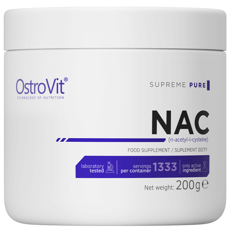 N-Acetil Cisteina NAC Natural, 200 g, OstroVit