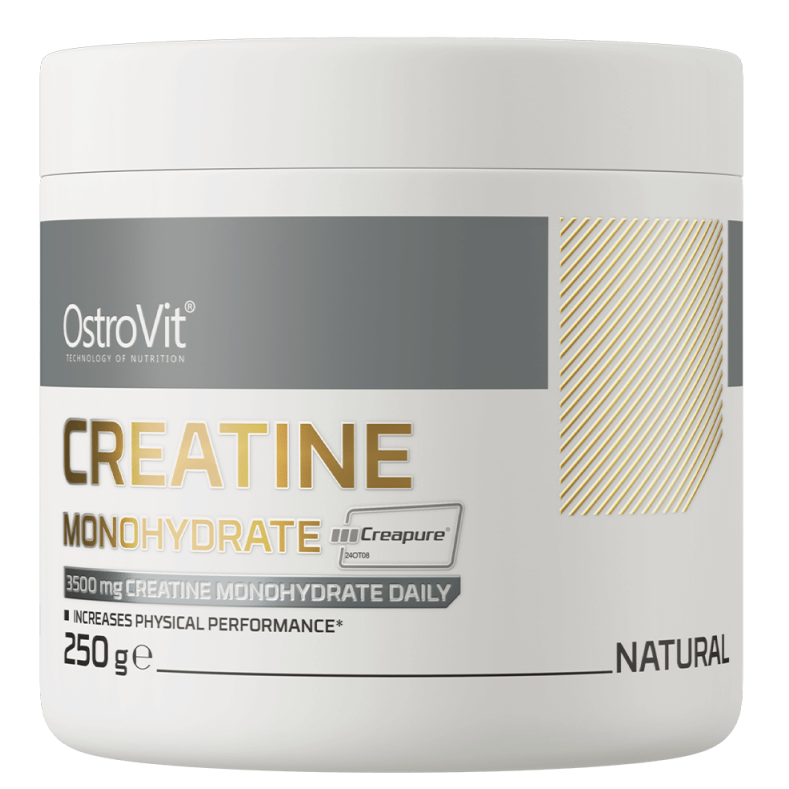 Creatina Monohidrata Creapure Natural, 250 g, OstroVit