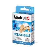 Plasturi rezistenti la apa Aqua Resist, 10 bucati, Medrull