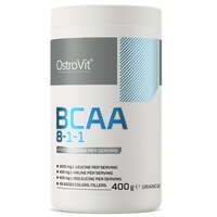 Aminoacizi BCAA 8-1-1 cu aroma de portocale, 400 g, OstroVit