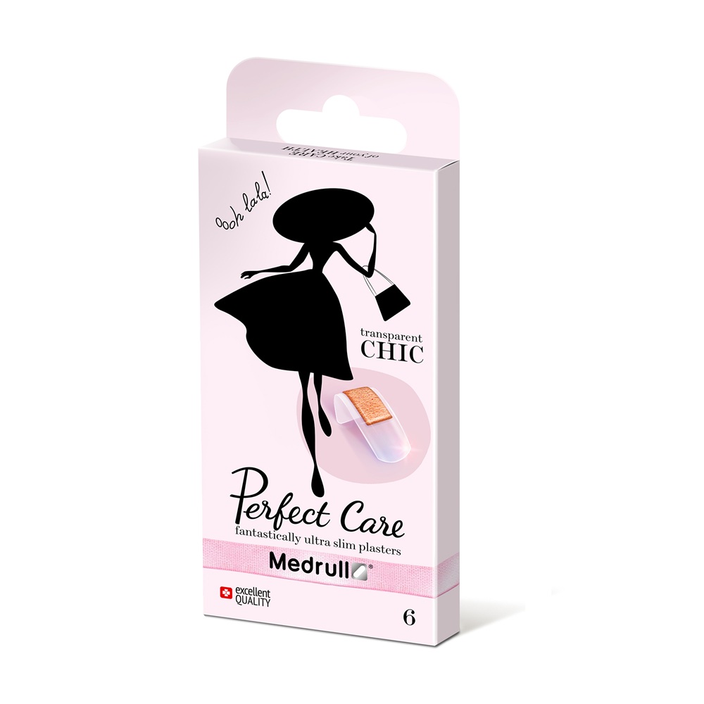 Plasturi individuali transparenti Perfect Care, 6 bucati, Medrull