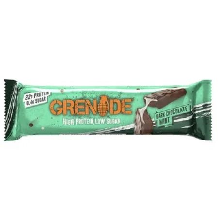 Baton Proteic Dark Chocolate Min, 60 g, Grenade