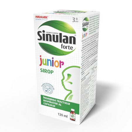 Sirop Sinulan Forte Junior, 120 ml, Walmark 701557
