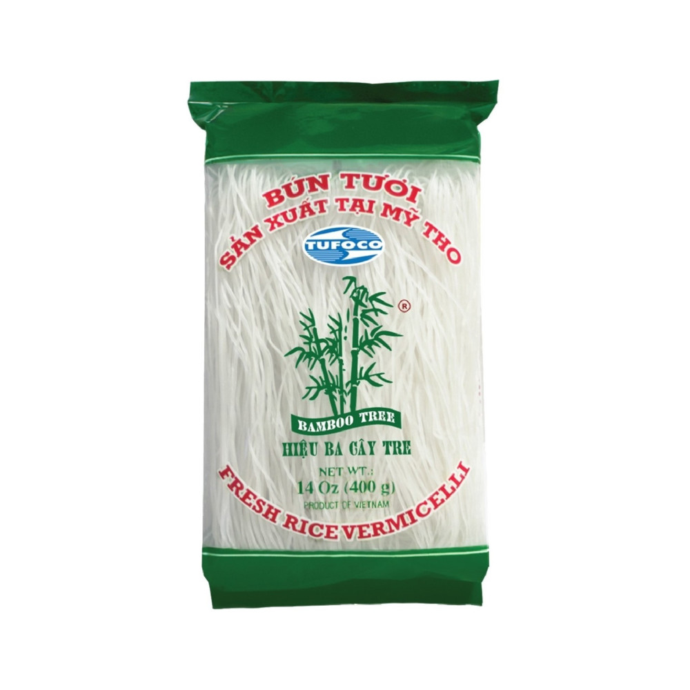 Taitei de orez Vermicelli, 400 g, Bamboo Tree