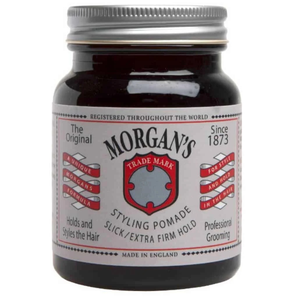 Pomada cu fixare foarte puternica si luciu intens Extra Firm Hold, 100 g, Morgan's