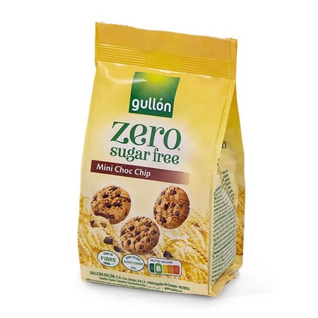 Mini biscuiti cu chipsuri de ciocolata Mini Chip Choco Zero, 75 g, Gullon