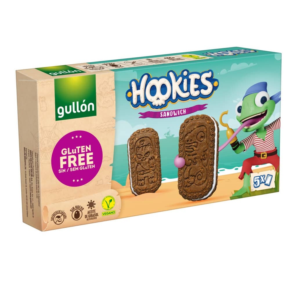 Biscuiti fara gluten Sandwich Hookies, 230 g, Gullon