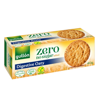 Biscuiti digestivi cu fulgi de ovaz Zero, 410 g, Gullon