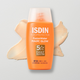 Crema iluminatoare cu protectie solara SPF50 PA++++ Fusion Water Magic Glow, 50 ml, Isdin 660163