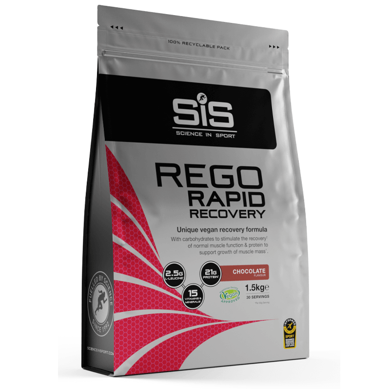 Bautura de refacere cu aroma de ciocolata Sis Rego Rapid Recovery, 1.5 kg, Science In Sport