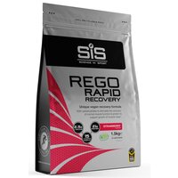 Bautura de refacere cu aroma de capsuni Sis Rego Rapid Recovery, 1.5 kg, Science In Sport