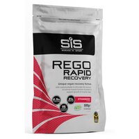 Bautura de refacere cu aroma de capsuni Sis Rego Rapid Recovery, 500 g, Science In Sport