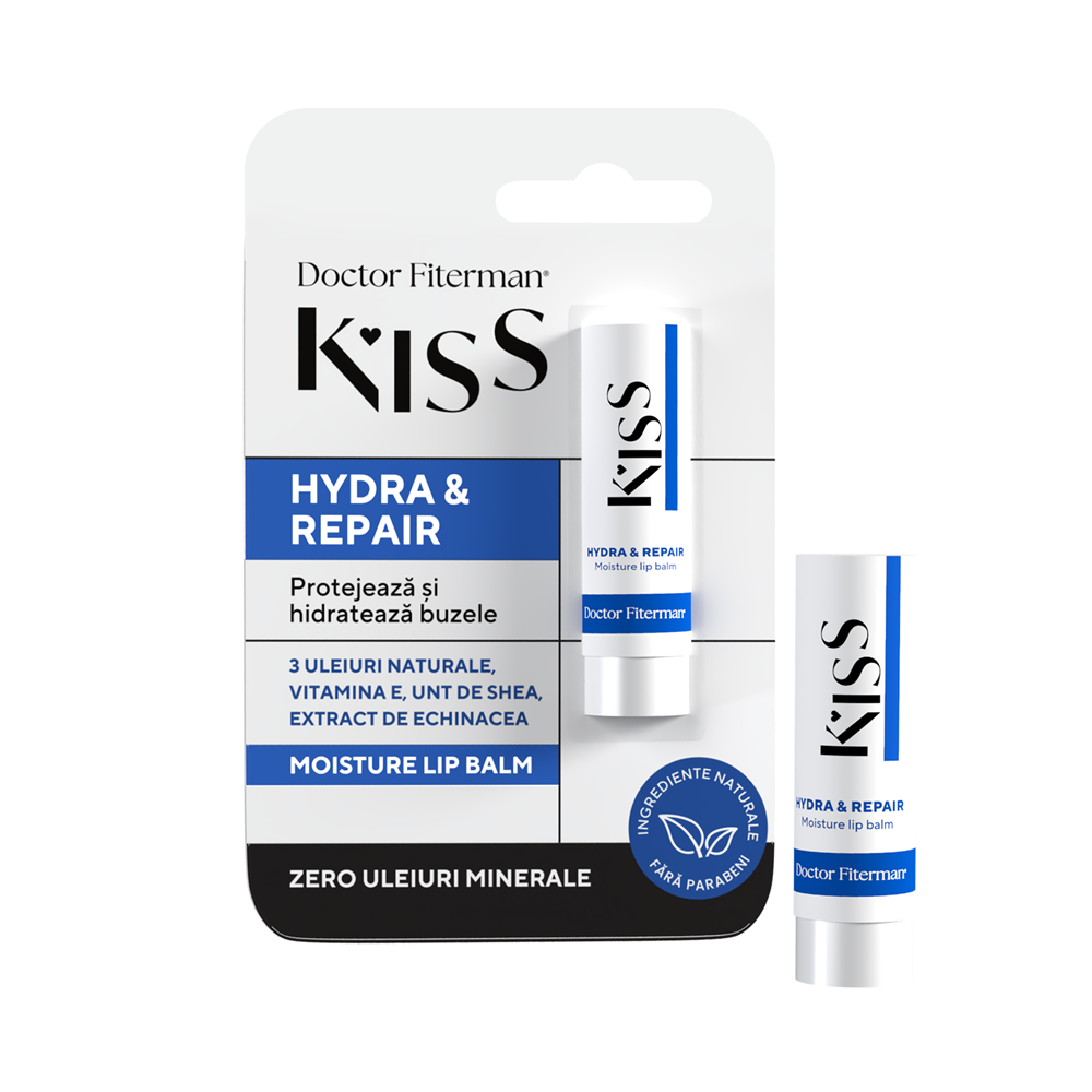 Balsam de buze Hydra & Repair Kiss, 4.5 g, Doctor Fiterman