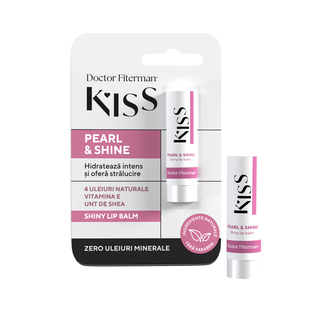 Balsam de buze Pearl & Shine Kiss, 4.5 g, Doctor Fiterman