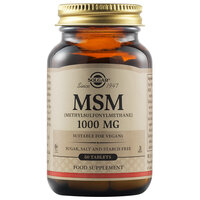 MSM, 1000 mg, 60 tablete, Solgar