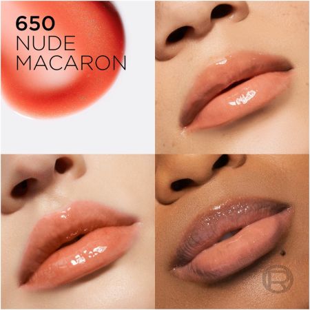 Ulei pentru buze cu efect de volum Plump Ambition 005 Nude Macaron, 5 ml, L'Oreal Paris 657515