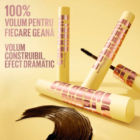 Mascara pentru volum Colossal Bubble WSB, 8 ml, Maybelline 657582