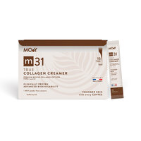 Collagen Creamer bovin cu peptide m31, 15 plicuri x 7 g, Molecules of Youth