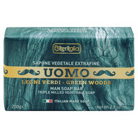 Sapun vegetal pentru barbati Legni Verdi Uomo, 250 g, Iteritalia