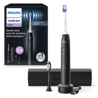 Periuta electrica neagra 6500 + toc HX7411/01, 1 bucata, Philips Sonicare