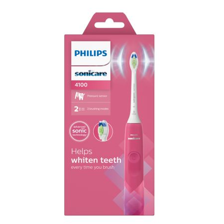 Periuta electrica roz 4100 HX3689/41, 1 bucata, Philips Sonicare 657794