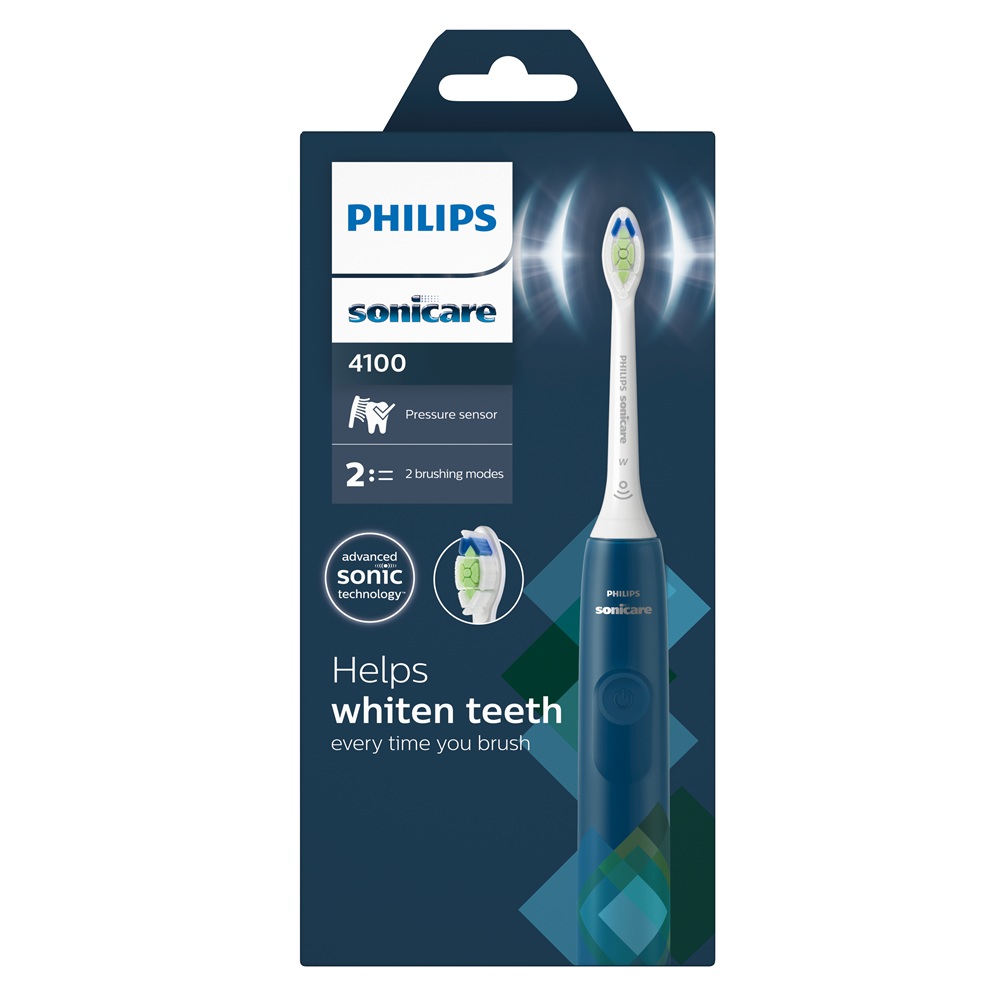 Periuta electrica albastra 4100 HX3689/42, 1 bucata, Philips Sonicare