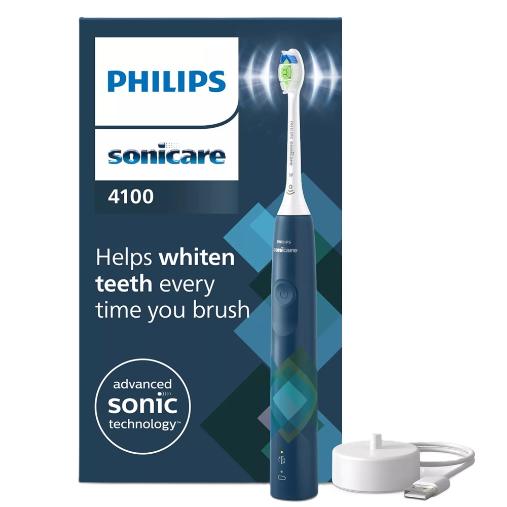 Periuta electrica albastra 4100 HX3689/42, 1 bucata, Philips Sonicare