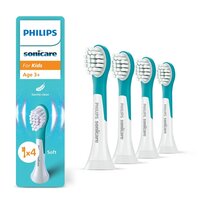 Rezerve periuta electrica pentru copii 3+, 4 bucati, Philips Sonicare