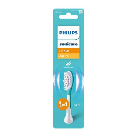 Rezerve periuta electrica pentru copii 7+ HX6044/90, 4 bucati, Philips Sonicare 657800