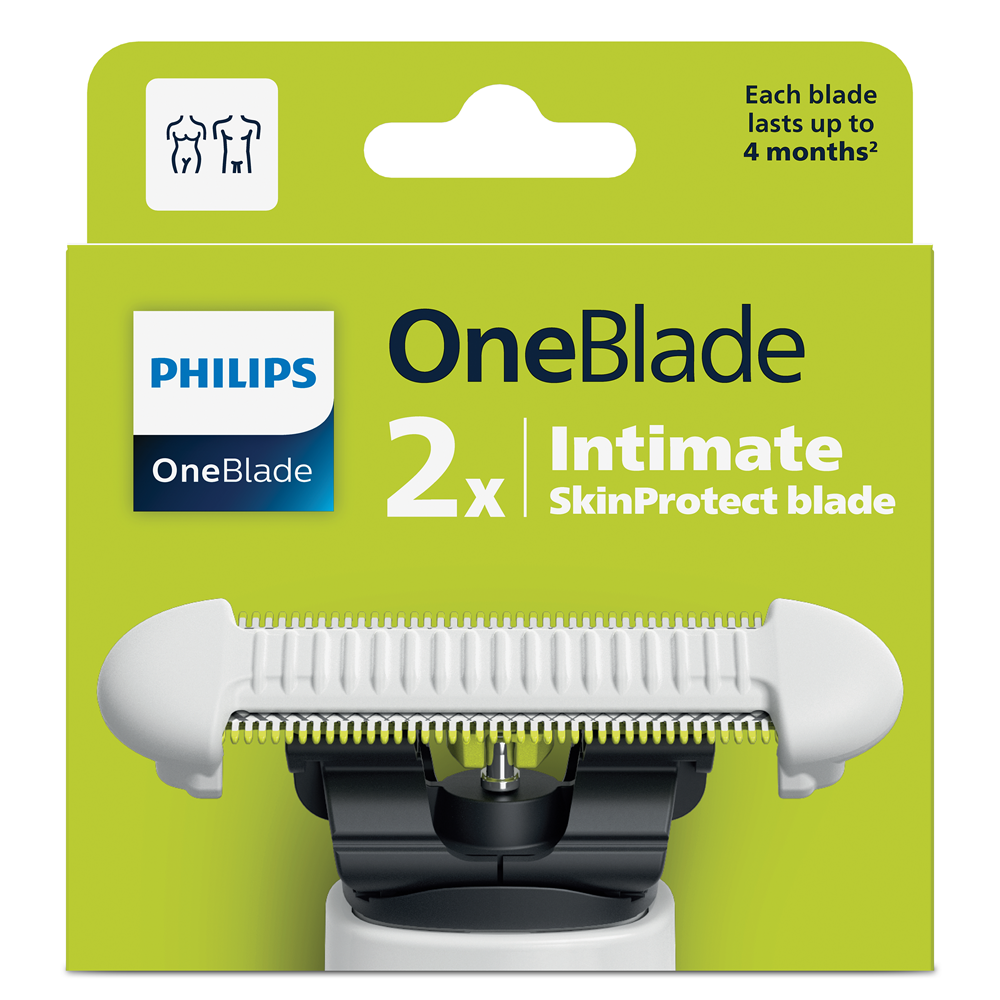 Rezerve aparat de ras Intimate QP229/52, 2 bucati, Philips One Blade