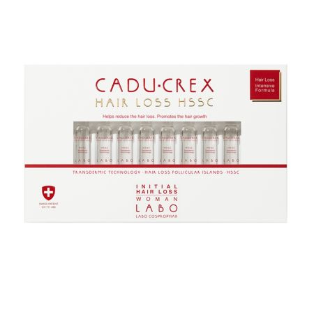 Tratament impotriva caderii initiale a parului pentru femei, 20 fiole, Cadu Crex