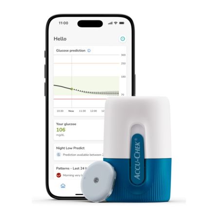 Dispozitiv pentru masurarea glicemiei SmartGuide ROW 2 Accu-Chek, 1 bucata, Roche 657859
