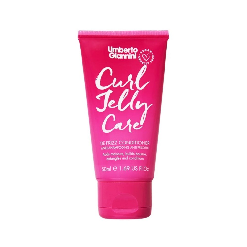 Balsam anti-frizz pentru par cret Curl Jelly Care, 50 ml, Umberto Gianinni