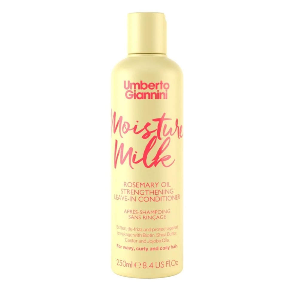 Balsam leave-in fortifiant cu ulei de rozmarin Strong Curls, 250 ml, Umberto Gianinni