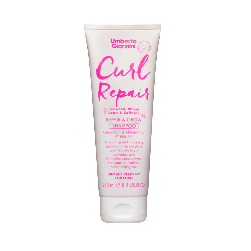 Sampon pentru repararea si cresterea parului cret Curl Repair, 250 ml, Umberto Gianinni