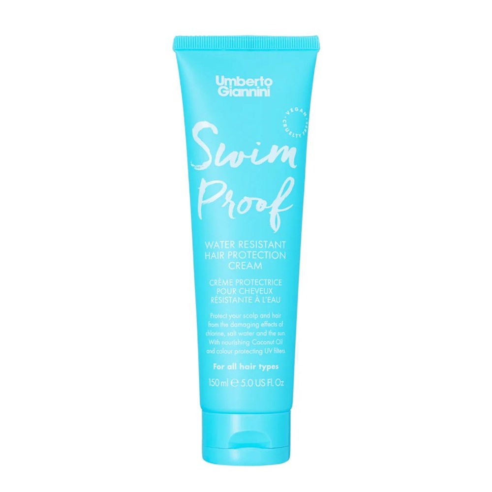 Crema pentru protectia parului rezistenta la apa cu filtru UV Swim Proof, 150 ml, Umberto Gianinni