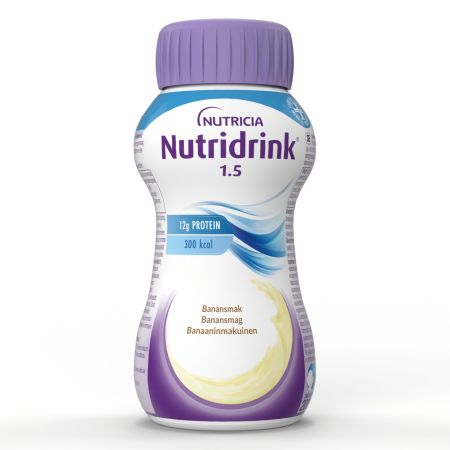 Nutridrink cu aroma de banane, 200 ml, Nutricia