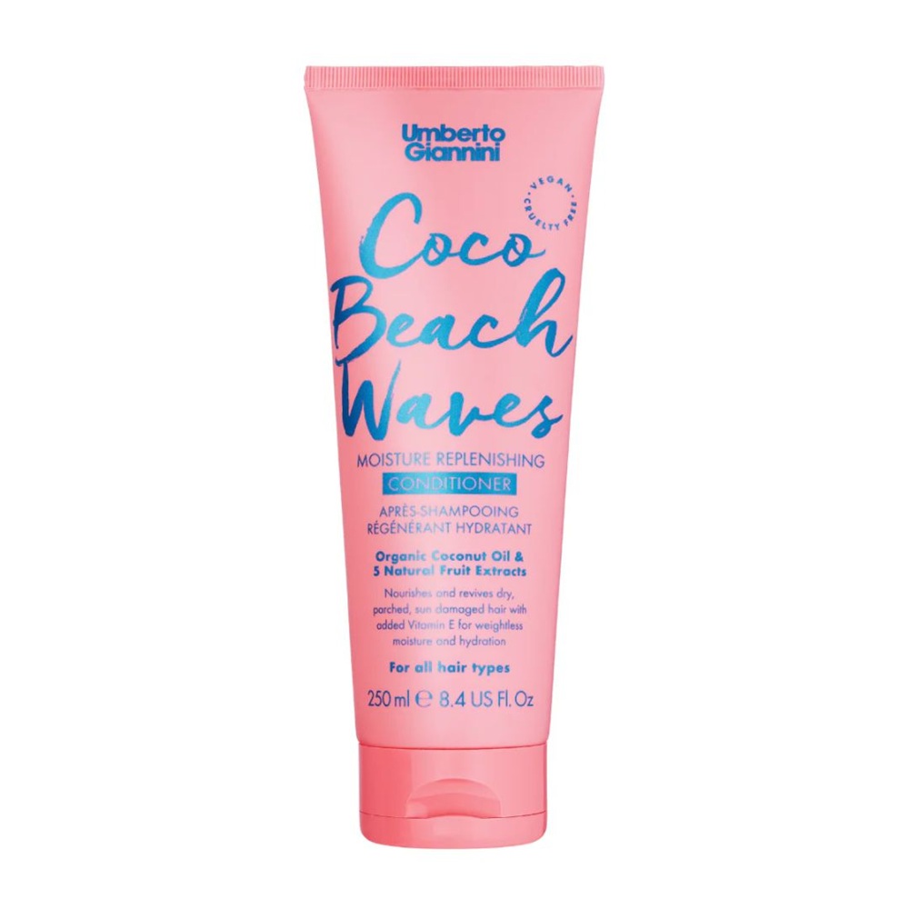 Balsam hidratant pentru bucle lejere Coco Beach, 250 ml, Umberto Gianinni