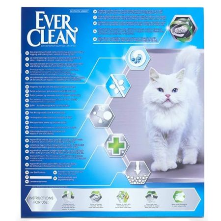 Nisip pentru litiera Total Cover, 6000 ml, Ever Clean 658251