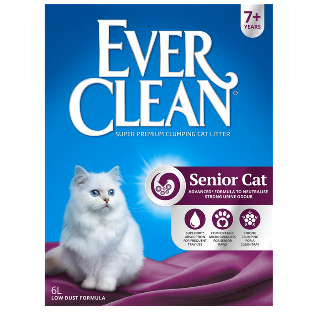 Nisip pentru litiera Senior Cat, 6000 ml, Ever Clean